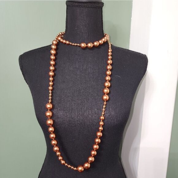 Isaac Mizrahi Live! Graduated Simulated Pearl Necklace NWOT - Picture 8 of 8